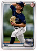JJ Goss #BD-40 Tampa Bay Rays | 2020 Bowman Draft