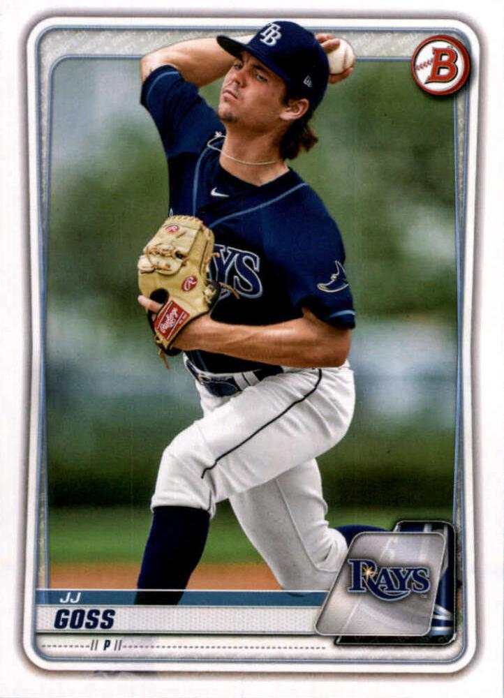JJ Goss #BD-40 Tampa Bay Rays | 2020 Bowman Draft