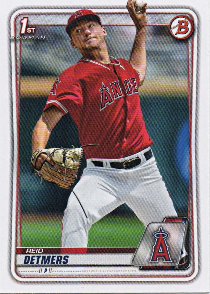 Reid Detmers #BD-41 Los Angeles Angels | 2020 Bowman Draft
