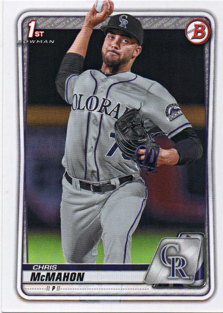 Chris McMahon #BD-43 Colorado Rockies | 2020 Bowman Draft