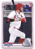Alec Burleson #BD-45 St. Louis Cardinals | 2020 Bowman Draft