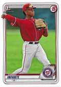 Sammy Infante #BD-48 Washington Nationals | 2020 Bowman Draft