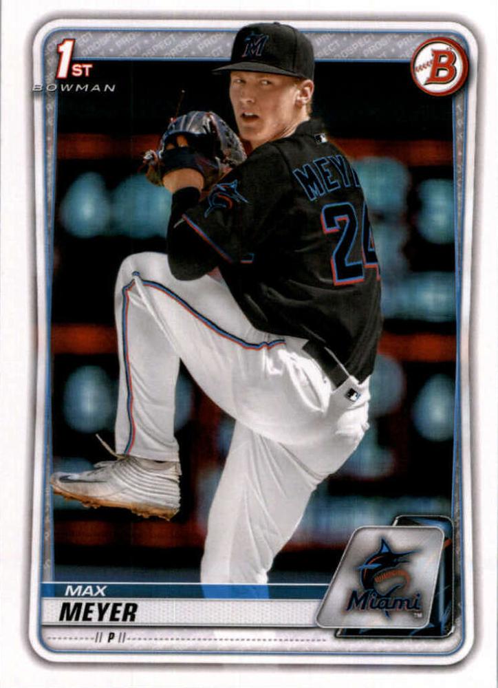 Max Meyer #BD-50 Miami Marlins | 2020 Bowman Draft