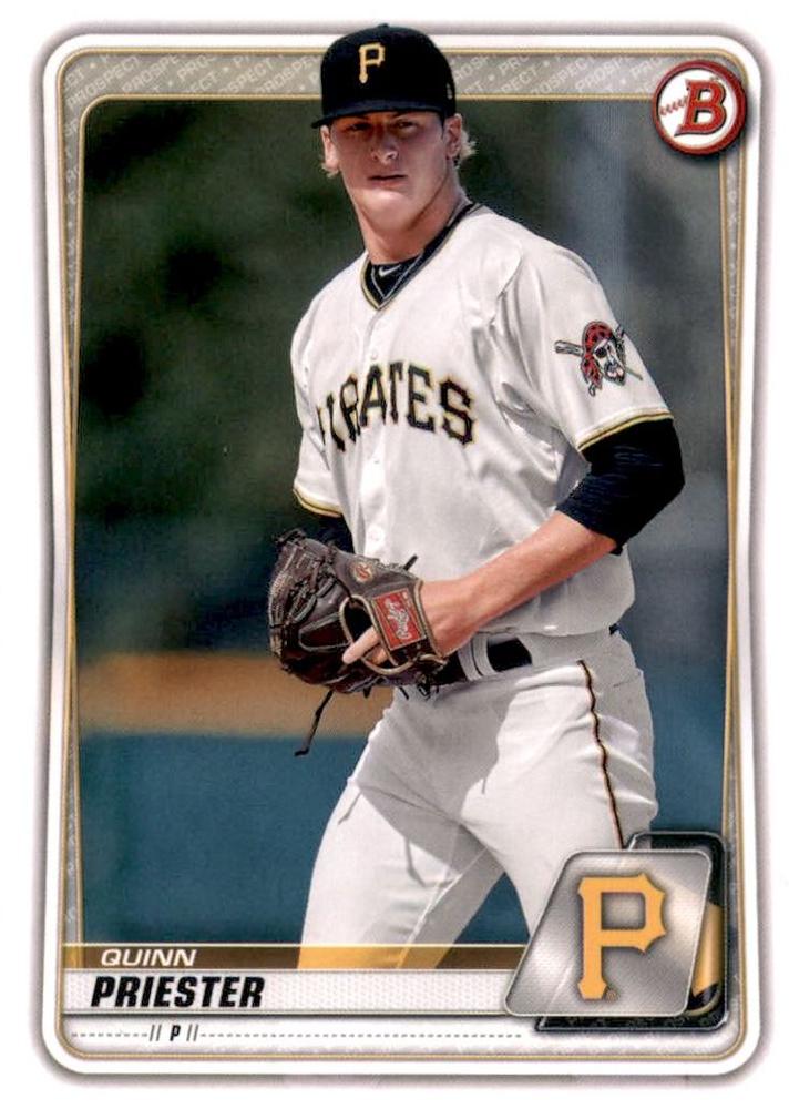 Quinn Priester #BD-53 Pittsburgh Pirates | 2020 Bowman Draft