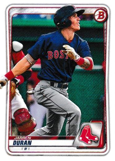 Jarren Duran #BD-55 Boston Red Sox | 2020 Bowman Draft