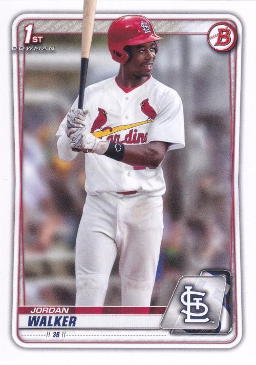 Jordan Walker #BD-57 St. Louis Cardinals | 2020 Bowman Draft
