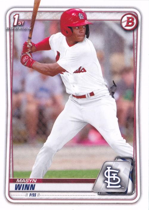Masyn Winn #BD-59 St. Louis Cardinals | 2020 Bowman Draft