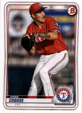Hans Crouse #BD-6 Texas Rangers | 2020 Bowman Draft