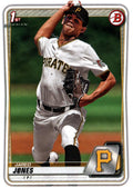 Jared Jones #BD-70 Pittsburgh Pirates | 2020 Bowman Draft