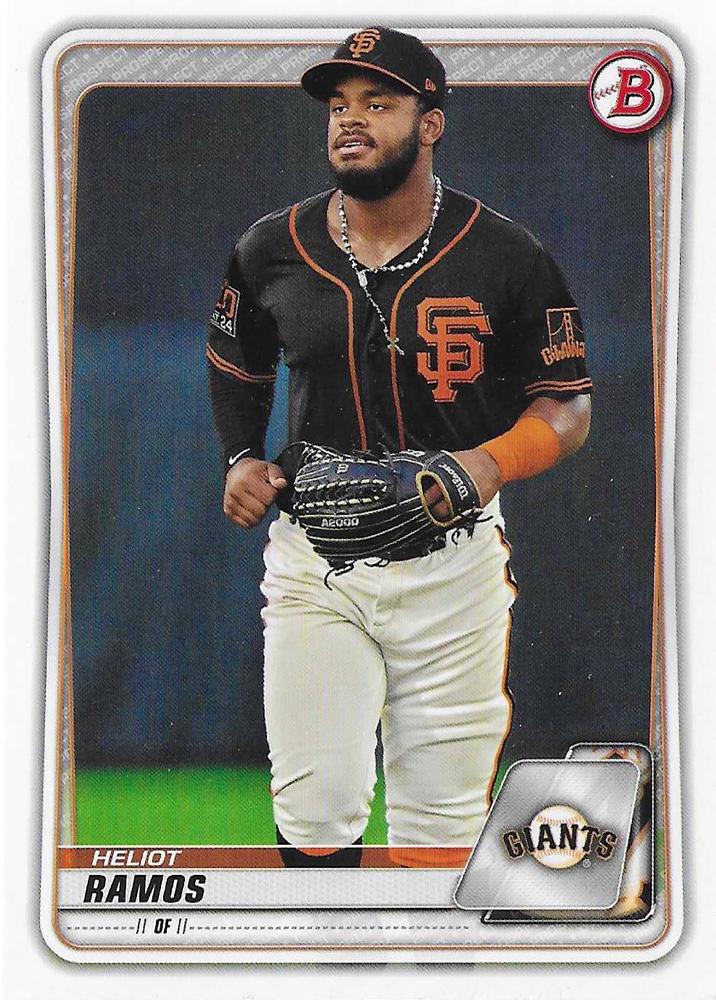 Heliot Ramos #BD-79 San Francisco Giants | 2020 Bowman Draft
