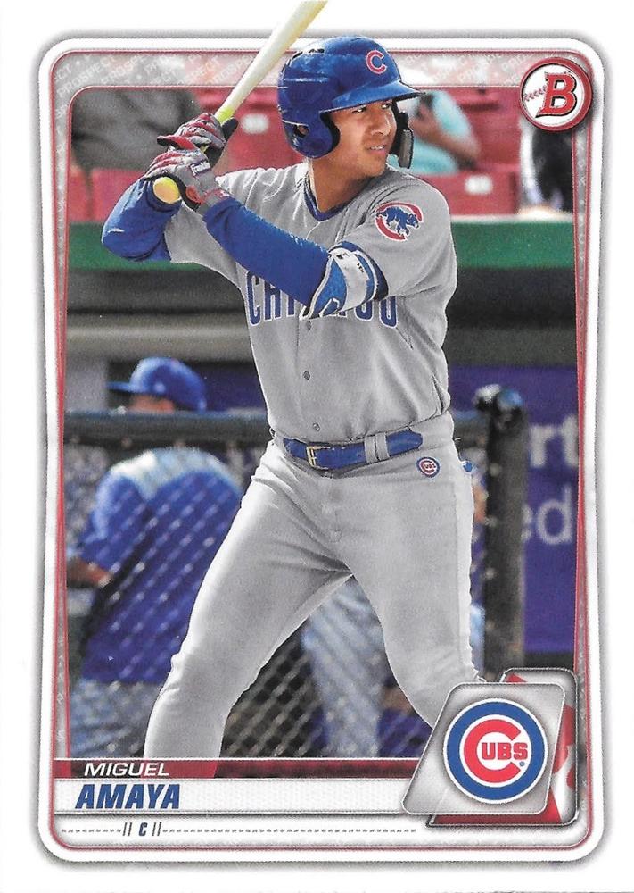 Miguel Amaya #BD-80 Chicago Cubs | 2020 Bowman Draft