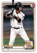 Nick Gonzales #BD-81 Pittsburgh Pirates | 2020 Bowman Draft