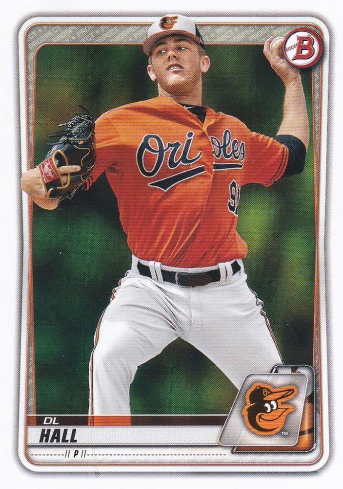 DL Hall #BD-82 Baltimore Orioles | 2020 Bowman Draft