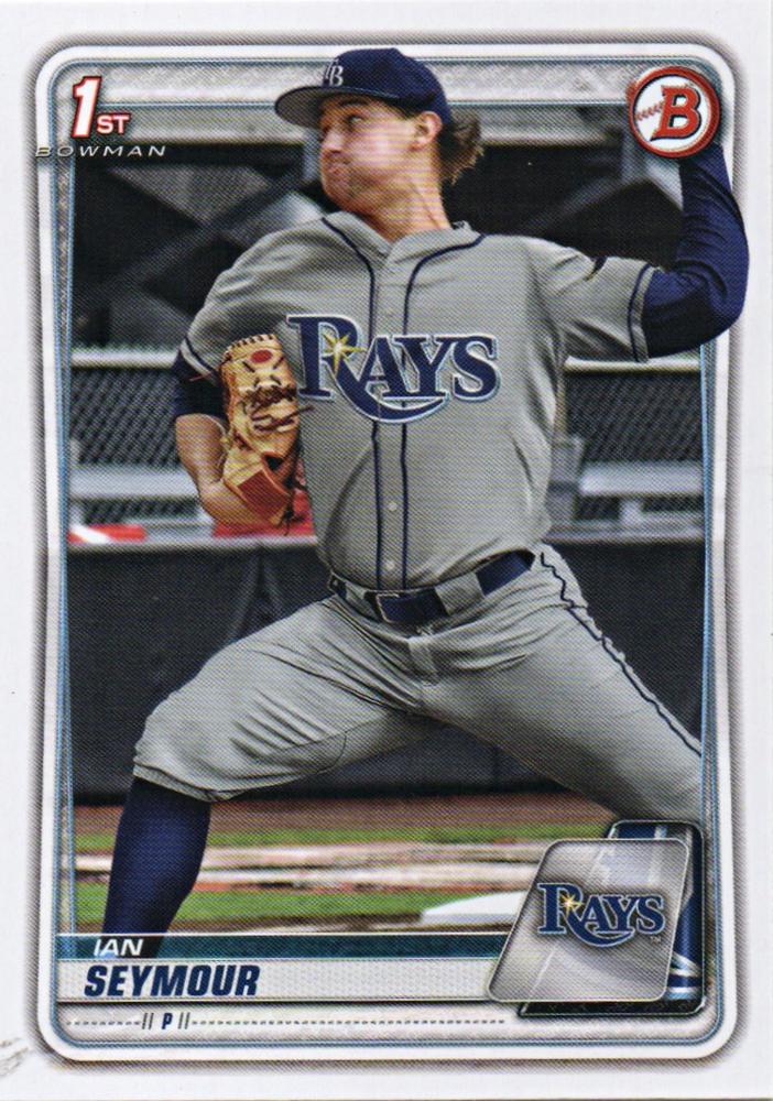 Ian Seymour #BD-96 Tampa Bay Rays | 2020 Bowman Draft