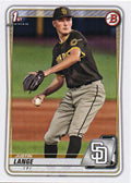 Justin Lange #BD-99 San Diego Padres | 2020 Bowman Draft