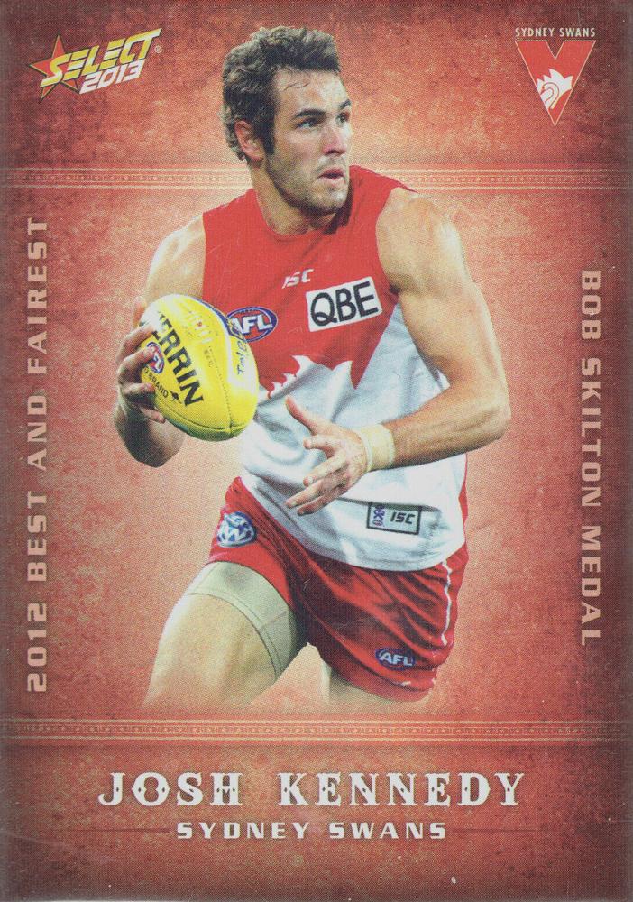 Josh Kennedy #BF16 | 2013 Select AFL Champions 2012 Best and Fairest