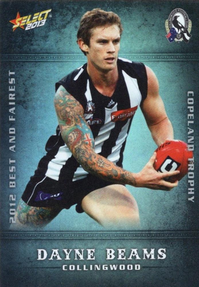 Dayne Beams #BF4 | 2013 Select AFL Champions 2012 Best and Fairest