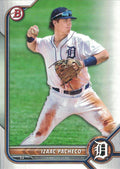 Izaac Pacheco #BP-106 Detroit Tigers | 2022 Bowman Prospects