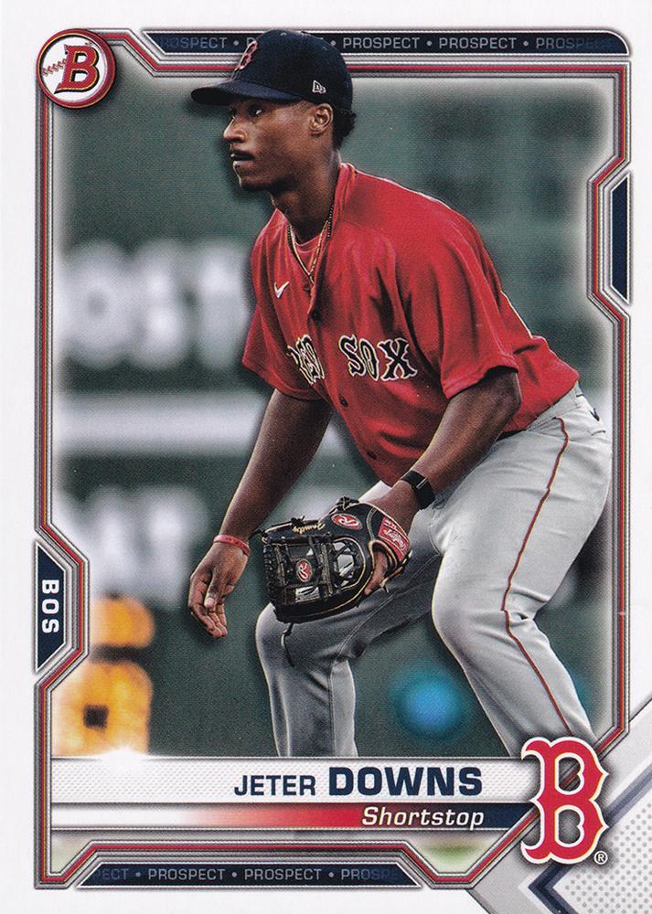 Jeter Downs #BP-107 Boston Red Sox | 2021 Bowman Prospects