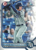 Curtis Mead #BP-10 Tampa Bay Rays | 2022 Bowman Prospects