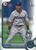 Junior Sanchez #BP-111 Miami Marlins | 2022 Bowman Prospects