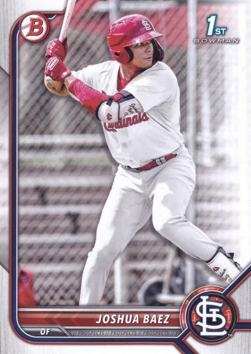 Joshua Baez #BP-112 St. Louis Cardinals | 2022 Bowman Prospects