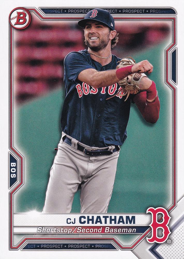 C.J. Chatham #BP-113 Boston Red Sox | 2021 Bowman Prospects