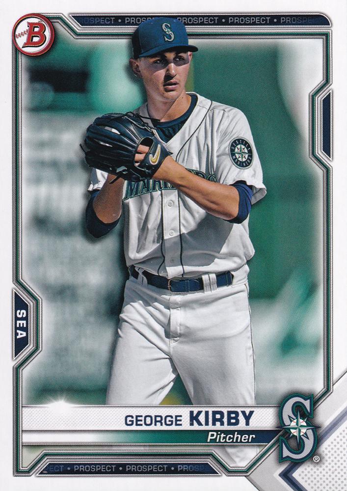 George Kirby #BP-117 Seattle Mariners | 2021 Bowman Prospects