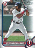 Emmanuel Rodriguez #BP-117 Minnesota Twins | 2022 Bowman Prospects