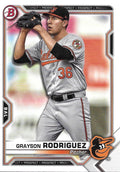 Grayson Rodriguez #BP-118 Baltimore Orioles | 2021 Bowman Prospects