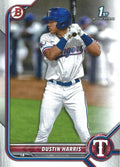 Dustin Harris #BP-119 Texas Rangers | 2022 Bowman Prospects