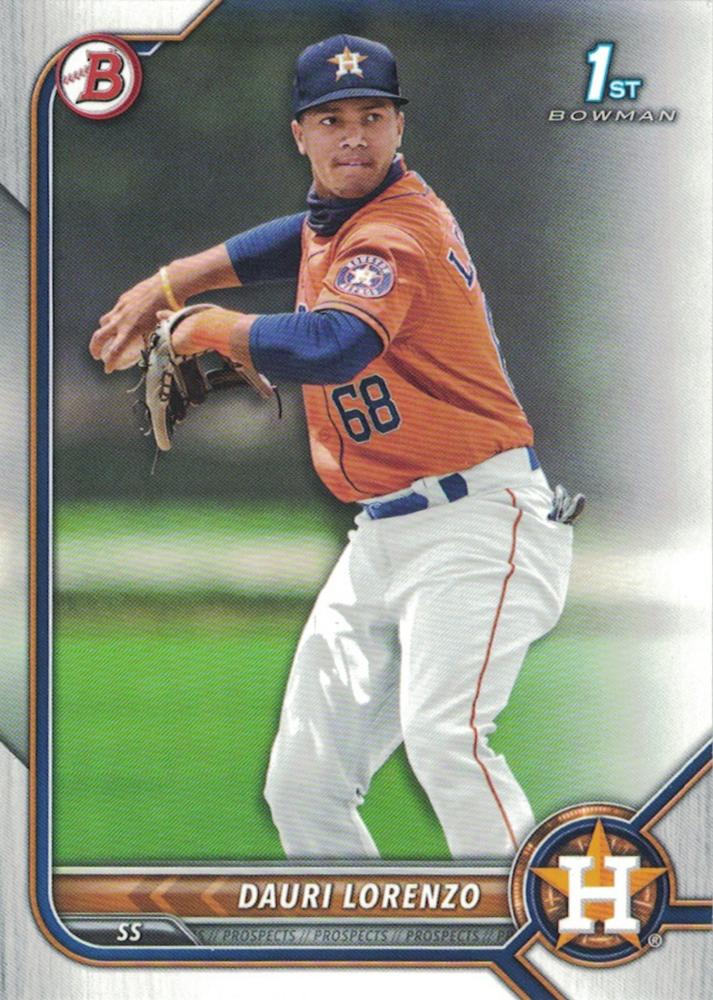 Dauri Lorenzo #BP-11 Houston Astros | 2022 Bowman Prospects