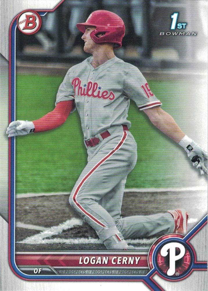Logan Cerny #BP-120 Philadelphia Phillies | 2022 Bowman Prospects