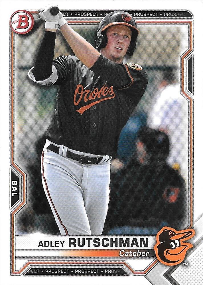 Adley Rutschman #BP-121 Baltimore Orioles | 2021 Bowman Prospects