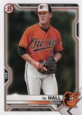 DL Hall #BP-122 Baltimore Orioles | 2021 Bowman Prospects