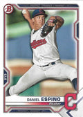 Daniel Espino #BP-123 Cleveland Indians | 2021 Bowman Prospects