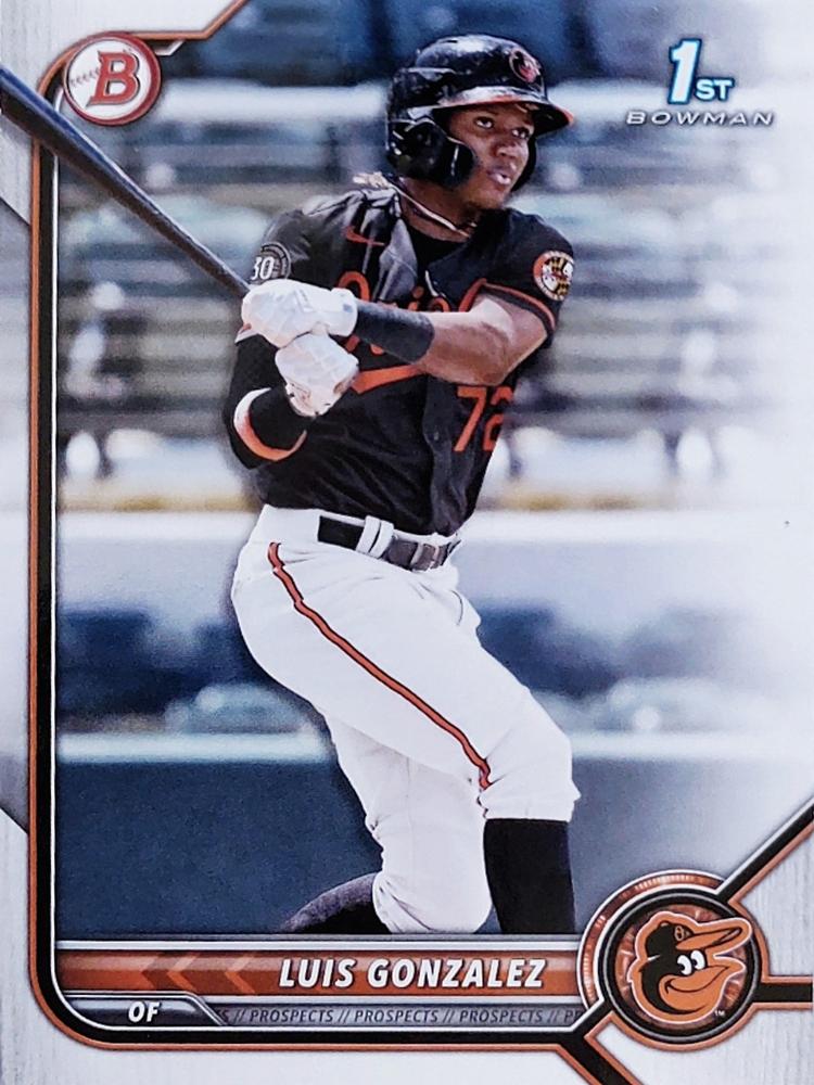 Luis Gonzalez #BP-125 Baltimore Orioles | 2022 Bowman Prospects