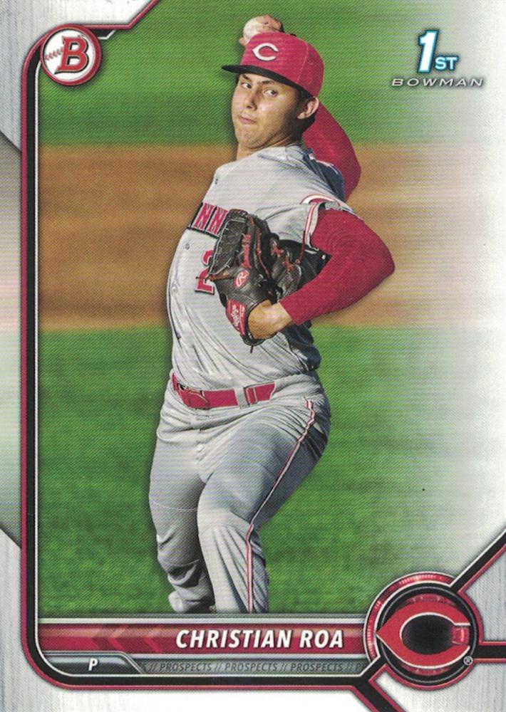 Christian Roa #BP-130 Cincinnati Reds | 2022 Bowman Prospects