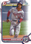 Darren Baker #BP-131 Washington Nationals | 2022 Bowman Prospects