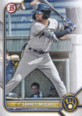 Garrett Mitchell #BP-132 Milwaukee Brewers | 2022 Bowman Prospects
