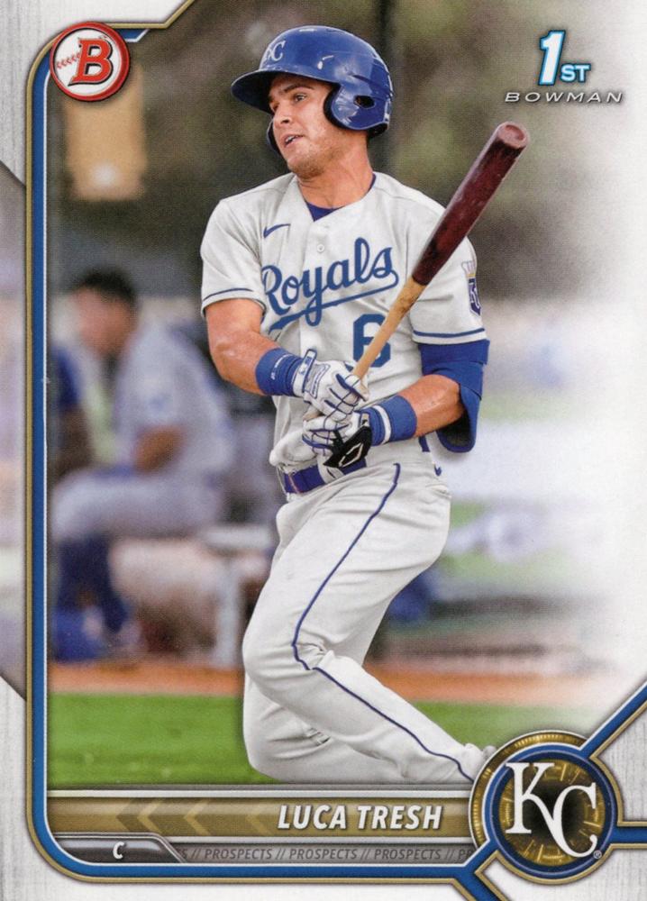 Luca Tresh #BP-136 Kansas City Royals | 2022 Bowman Prospects