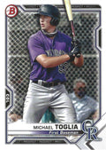 Michael Toglia #BP-137 Colorado Rockies | 2021 Bowman Prospects