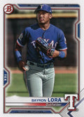 Bayron Lora #BP-139 Texas Rangers | 2021 Bowman Prospects