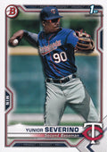 Yunior Severino #BP-140 Minnesota Twins | 2021 Bowman Prospects