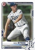 Nick Bitsko #BP-143 Tampa Bay Rays | 2021 Bowman Prospects