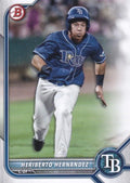 Heriberto Hernandez #BP-143 Tampa Bay Rays | 2022 Bowman Prospects