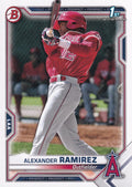 Alexander Ramirez #BP-145 Los Angeles Angels | 2021 Bowman Prospects