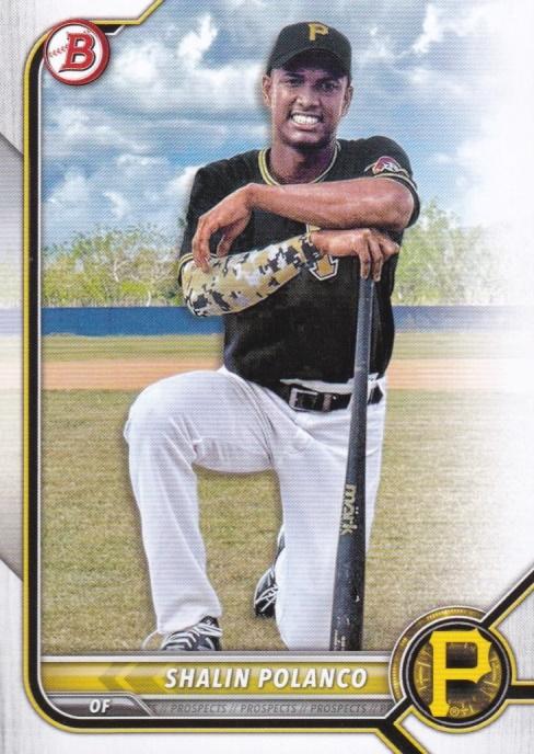 Shalin Polanco #BP-145 Pittsburgh Pirates | 2022 Bowman Prospects