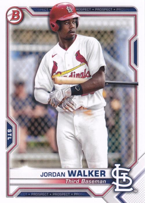 Jordan Walker #BP-146 St. Louis Cardinals | 2021 Bowman Prospects