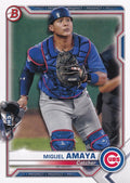 Miguel Amaya #BP-148 Chicago Cubs | 2021 Bowman Prospects